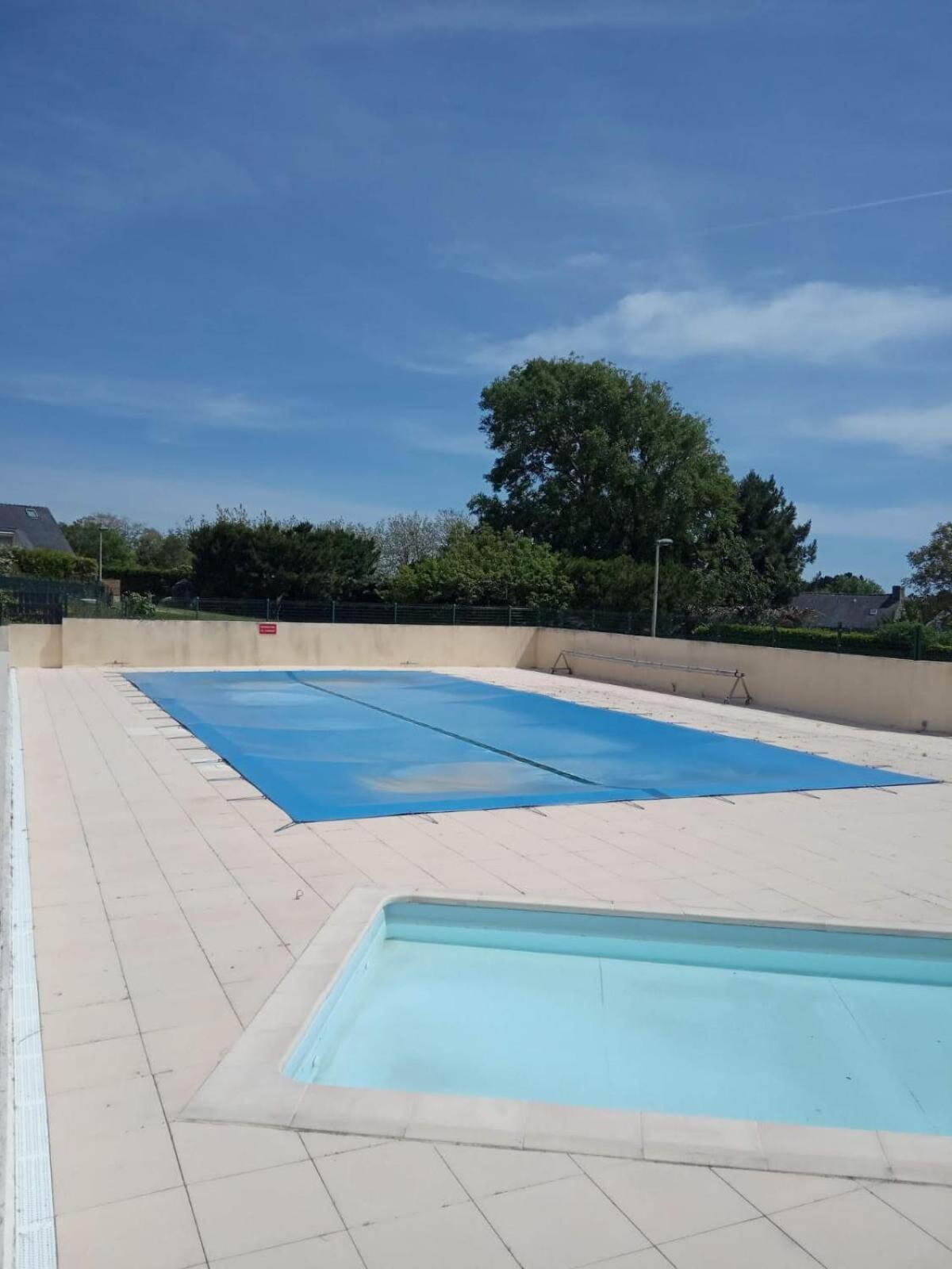 Maisonnette De Charme Bord De Mer Piscine Guidel Exterior foto