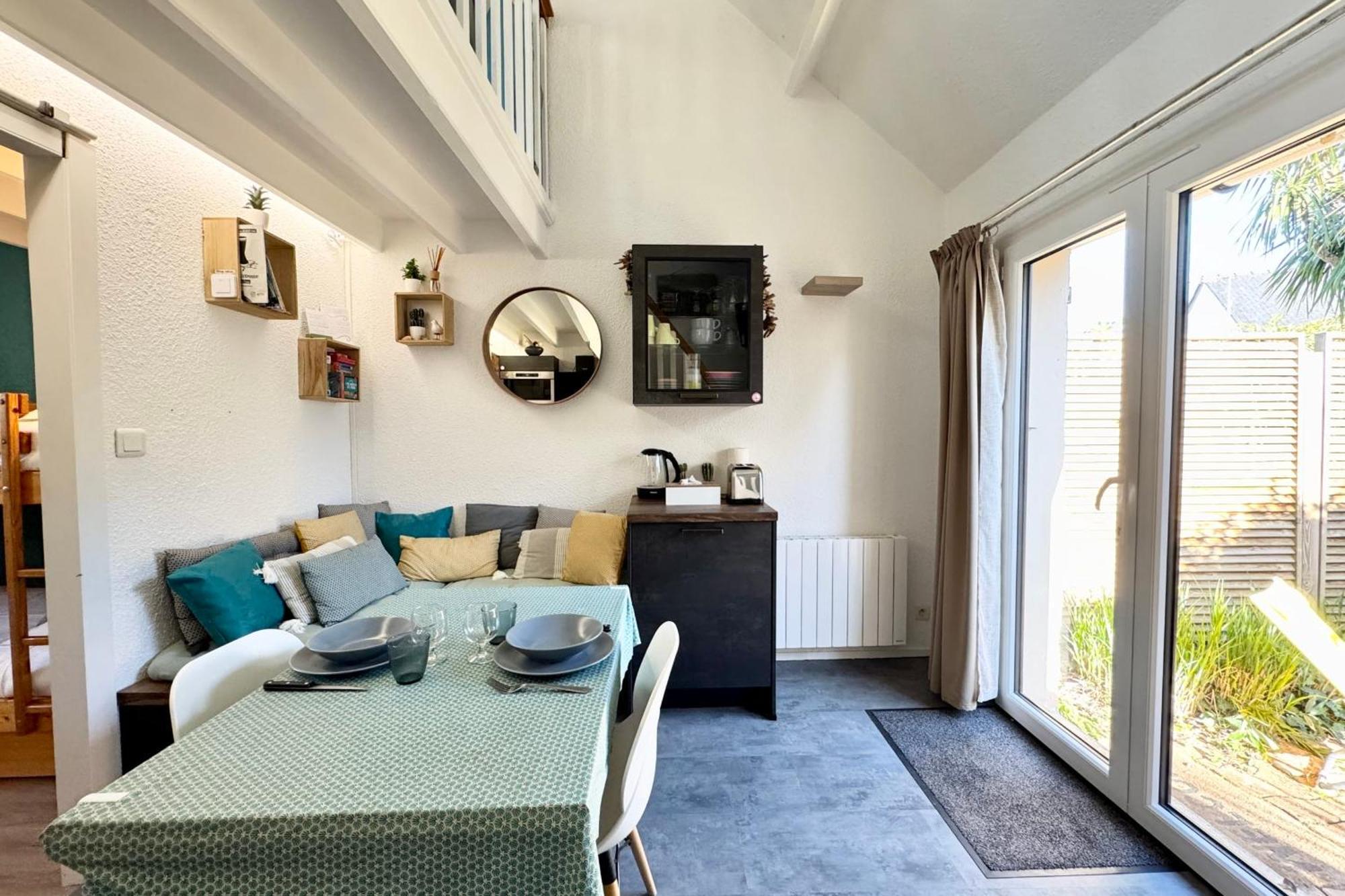 Maisonnette De Charme Bord De Mer Piscine Guidel Exterior foto