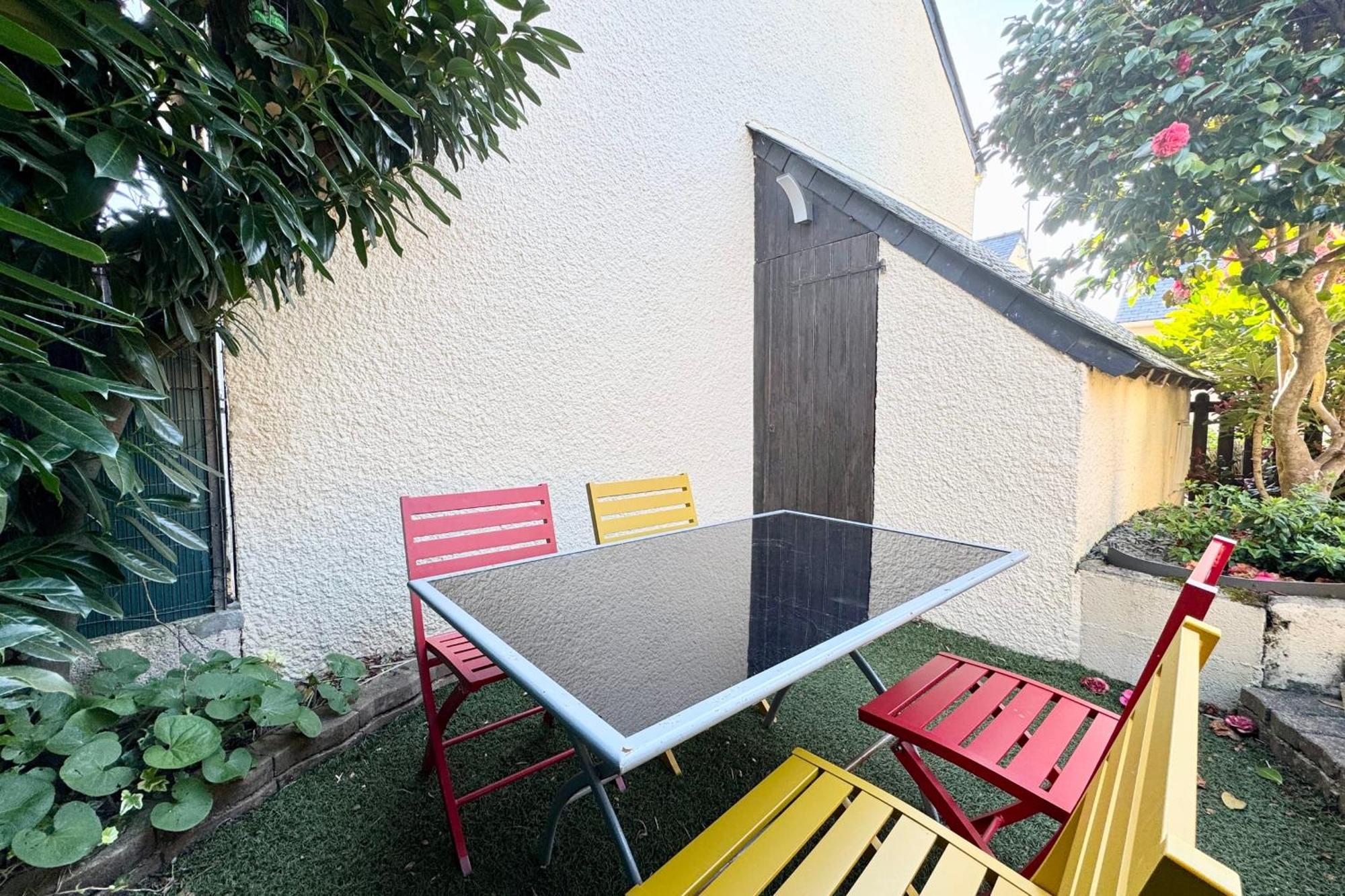 Maisonnette De Charme Bord De Mer Piscine Guidel Exterior foto