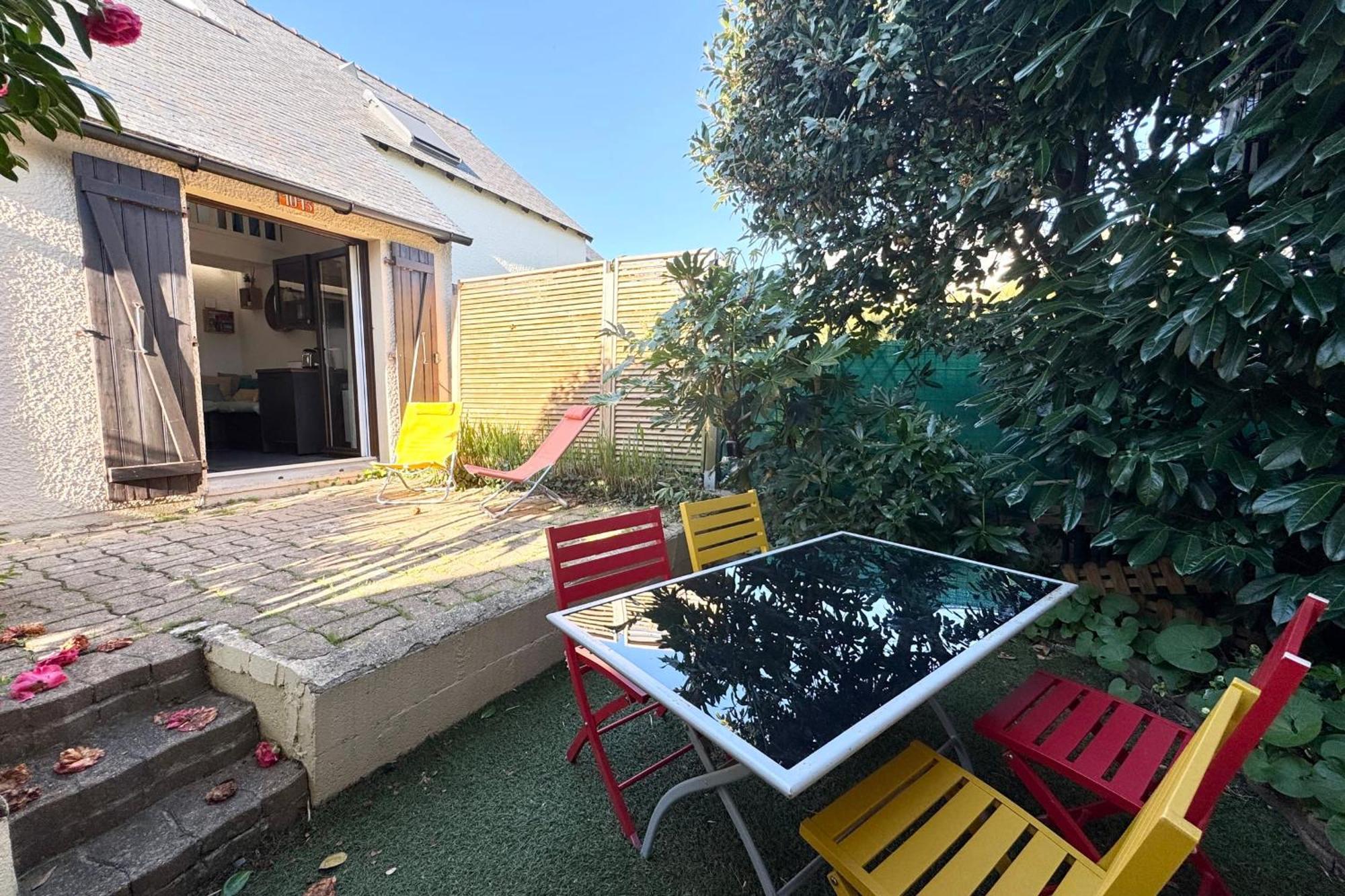Maisonnette De Charme Bord De Mer Piscine Guidel Exterior foto